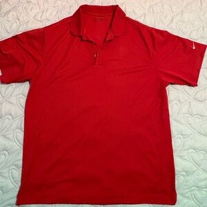 Nike Men's Red Performance Polo